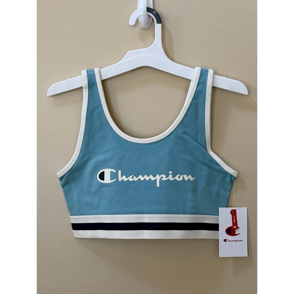 NEW Champion Women's Sports/Activity Bra Top - Milky Way Blue Size M NWT